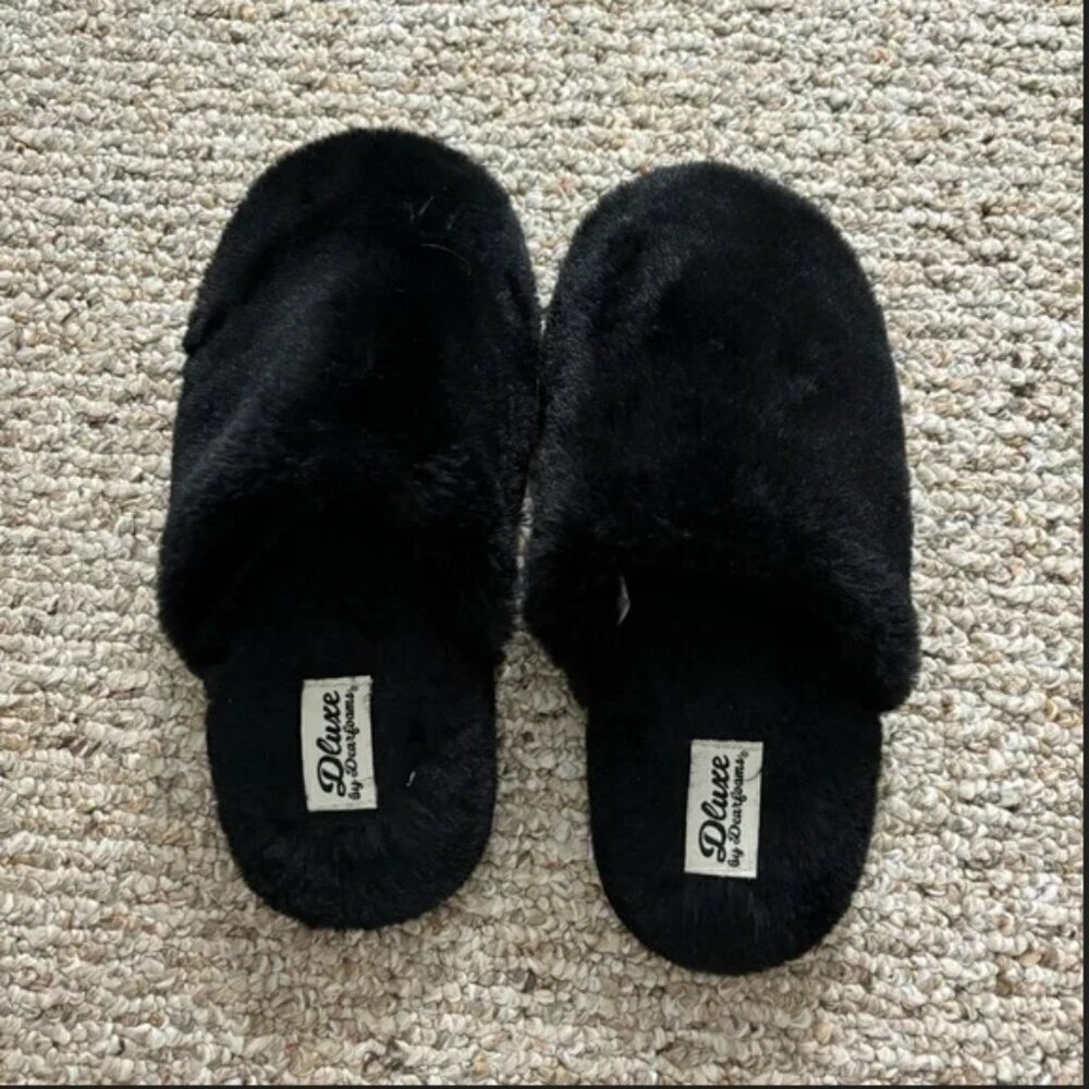 Dearfoams Dluxe Bedroom Slippers